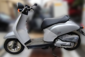 回収実績：大阪府のお客様より原付バイクを無料回収させていただきました