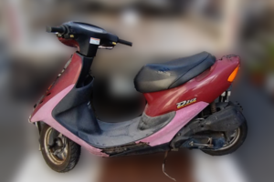 回収実績：大阪府のお客様より原付バイクを無料回収させていただきました