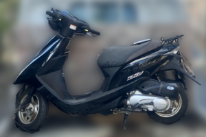 回収実績：京都府のお客様より原付バイクを無料回収させていただきました