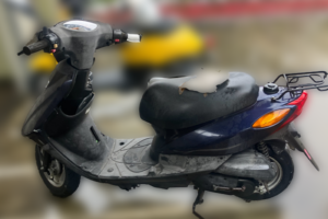回収実績：和歌山県のお客様より原付バイクを無料回収させていただきました