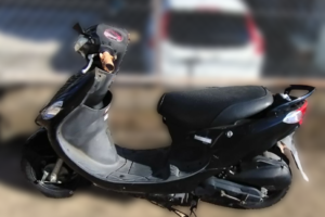 回収実績：奈良県のお客様より原付バイクを無料回収させていただきました