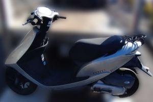 回収実績：滋賀県のお客様より原付バイクを無料回収させていただきました