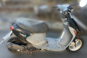 回収実績：兵庫県のお客様より原付バイクを無料回収させていただきました