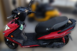 回収実績：大阪府のお客様より原付バイクを無料回収させていただきました