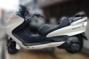 回収実績：滋賀県のお客様より原付バイクを無料回収させていただきました