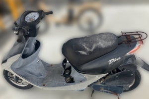 回収実績：兵庫県のお客様より原付バイクを無料回収させていただきました