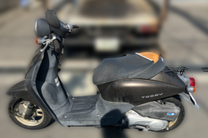 回収実績：兵庫県のお客様より原付バイクを無料回収させていただきました
