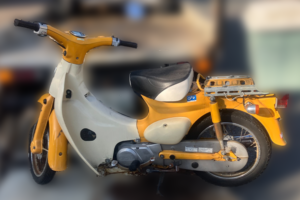 回収実績：大阪府のお客様より原付バイクを無料回収させていただきました