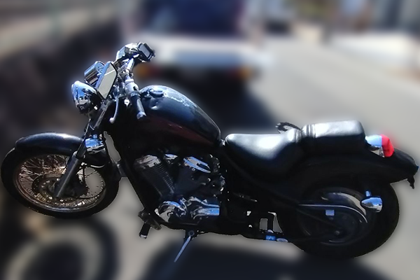 兵庫県神戸市で回収したバイク ホンダ スティード400