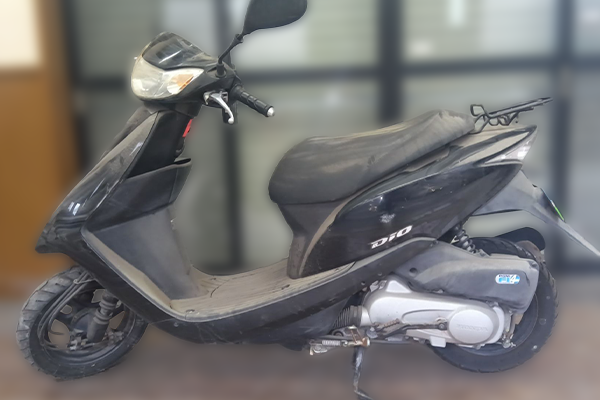 和歌山県和歌山市で回収した原付 ホンダ ディオ