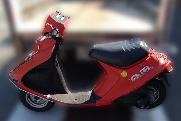 奈良県奈良市で回収した原付 ホンダ フラッシュ