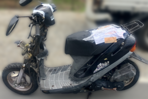 回収実績：奈良県のお客様より原付バイクを無料回収させていただきました