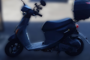 回収実績：滋賀県のお客様より原付バイクを無料回収させていただきました